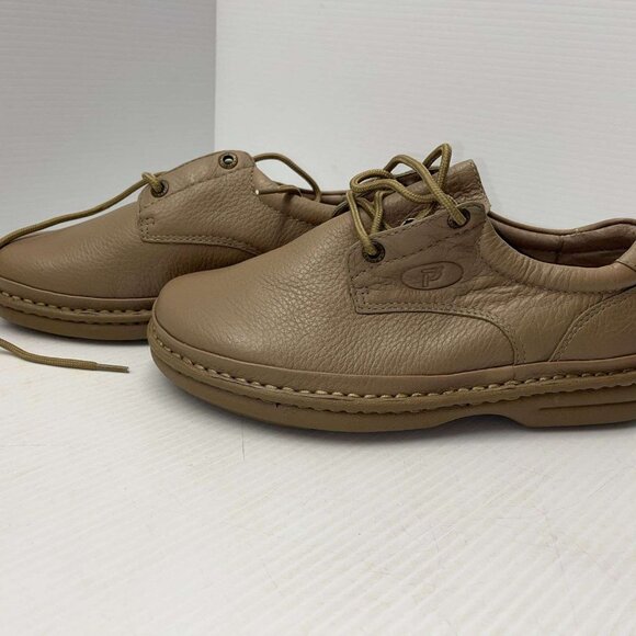 New Women's Propet Comfort Walkers Leather Shoes Size 7 1/2 Taupe - Picture 2 of 7